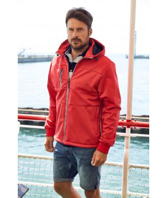 Men Men's Maritime Jacket Red/navy/white 8190