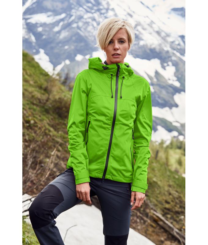 Ladies Ladies' Outdoor Jacket Spring-green/iron-grey 8280