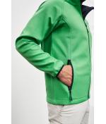 Herren Men's Promo Softshell Jacket Iron-grey/red 8412