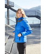 Femme Veste d'hiver femme Argent/anthracite-mélange 8492