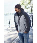 Men Men's Winter Jacket Navy/anthracite-melange 8493