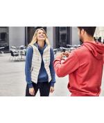 Ladies Ladies' Down Vest Red/silver 8494