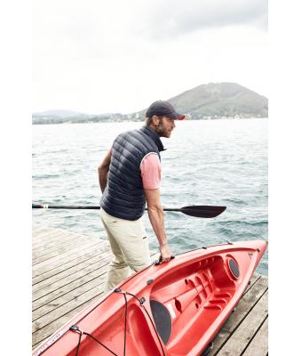 Herren Men's Down Vest Black/silver 8495