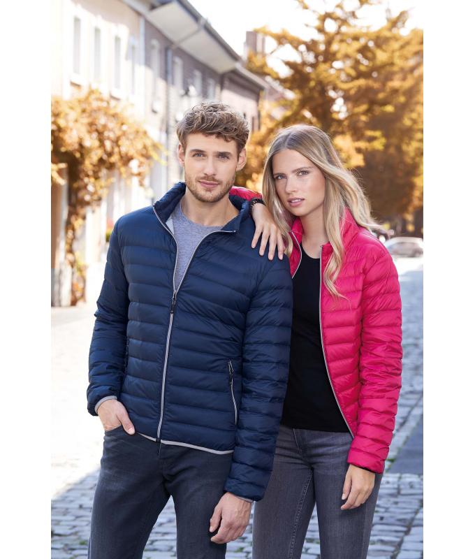 Men Men's Down Jacket Fern-green/silver 8497
