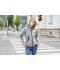Ladies Ladies' Hooded Jacket Dark-melange 8612