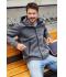 Heren Men´s Hooded Jacket Donker-melange 8613