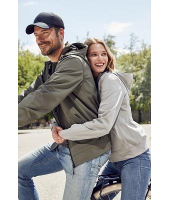 Ladies Ladies' Hooded Softshell Jacket Olive/camouflage 8614