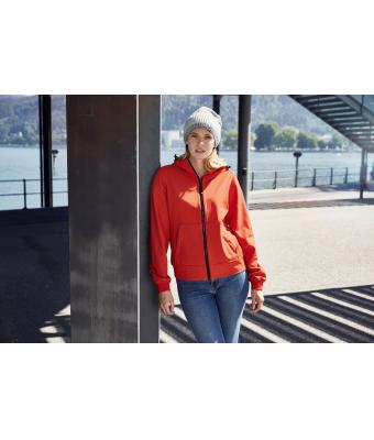 Damen Ladies' Hooded Softshell Jacket Black/black 8614