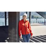 Femme Veste à capuche softshell femme Bleu/noir 8614