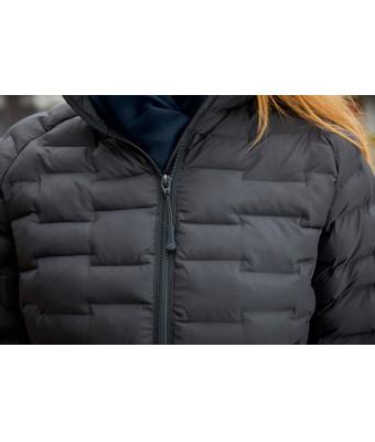 Damen Ladies' Modern Padded Jacket   GRS Black-matt 10465