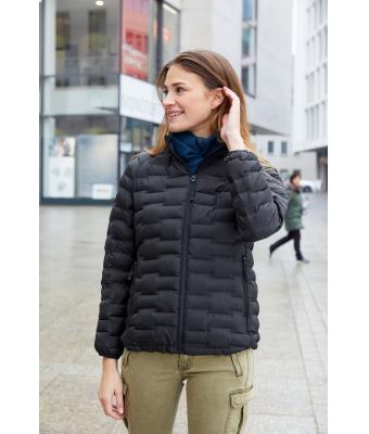 Femme Veste matelassée tendance femme   GRS Noir-mat 10465