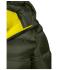 Damen Ladies' Padded Jacket Deep-forest/yellow 10467