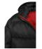 Herren Men's Padded Jacket Black/red 10468