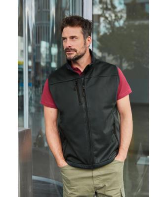 Herren Men's Softshell Vest   GRS Graphite 10462