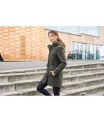 Damen Ladies' Business Parka Navy 10546