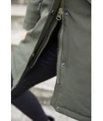 Damen Ladies' Business Parka Olive-green 10546
