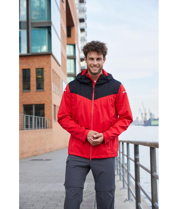 Men Men's Allweather Jacket Bright-green/black 10550