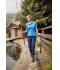 Ladies Ladies' Zip-Off Trekking Pants Bright-blue 8600