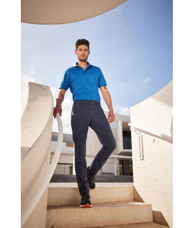 Men Men's Mercerised Polo White 11171
