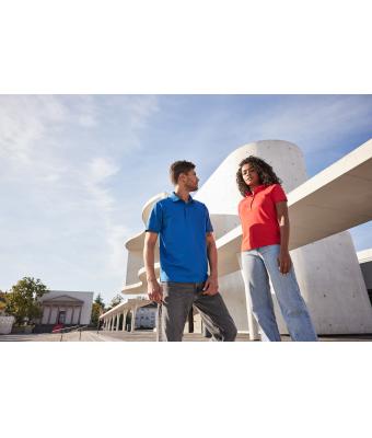 Femme Polo mercerisé pour femme Marine 11170