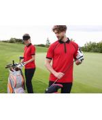 Femme Polo zippé pour femme Noir/noir 11177