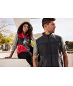 Men Men's Fleece Vest Navy/black 11182