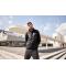 Men Men's Fleece Jacket   GRS Light-melange/black 11184