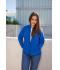 Dames Ladies' Bonded Fleece Jacket Carbon/rood 11463