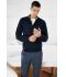 Herren Men's Half-Zip Troyer Navy 11465