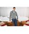 Heren Men's Zip-Cardigan Navy 11467