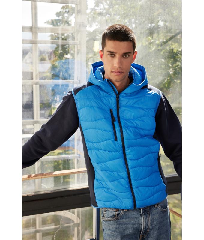Herren Men's Hybrid Vest Blue/navy 11469