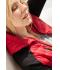 Dames Ladies' Hybrid Jacket Rood/zwart 11470