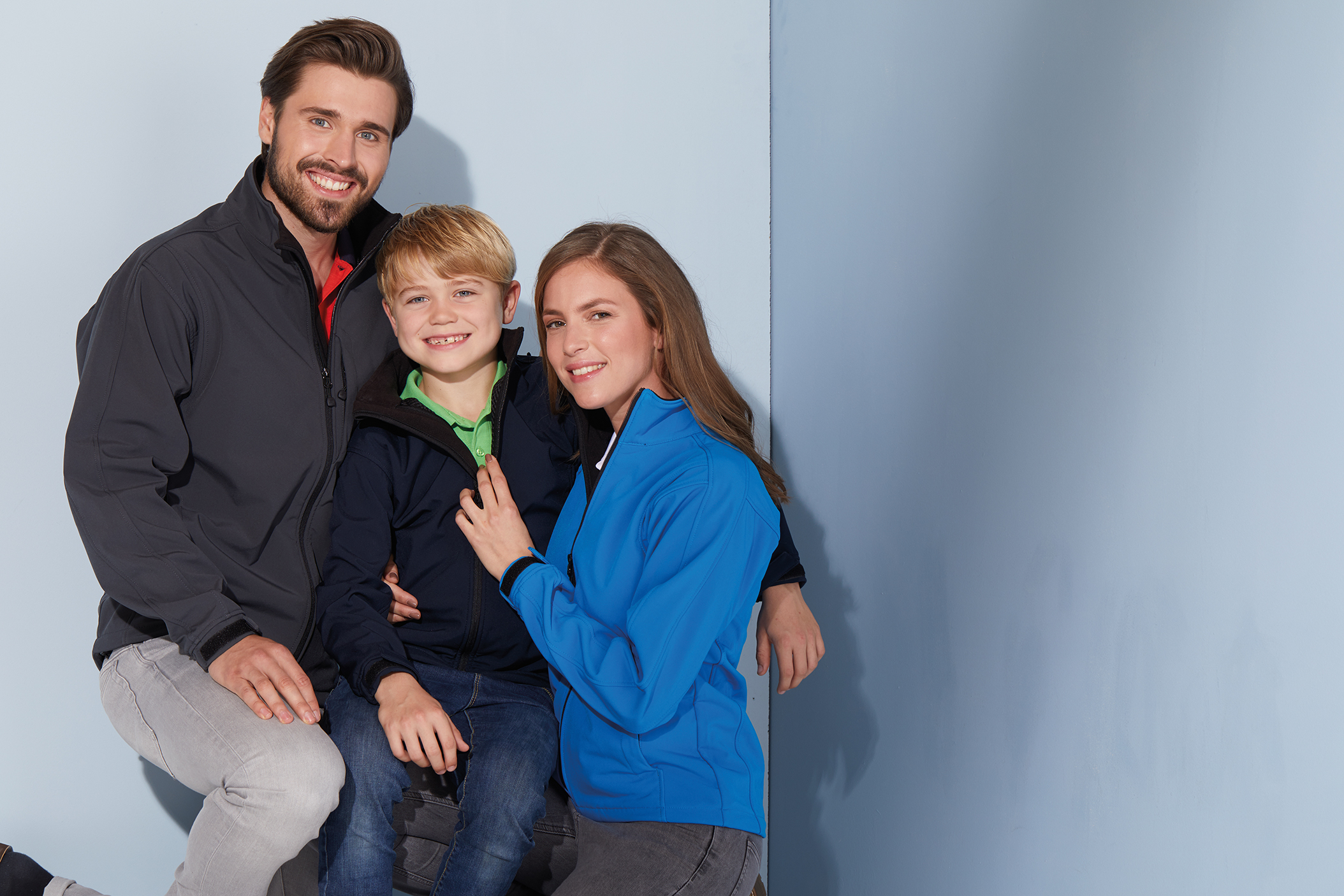 Daiber JN886 Softshelljacke blau (dark-royal)
