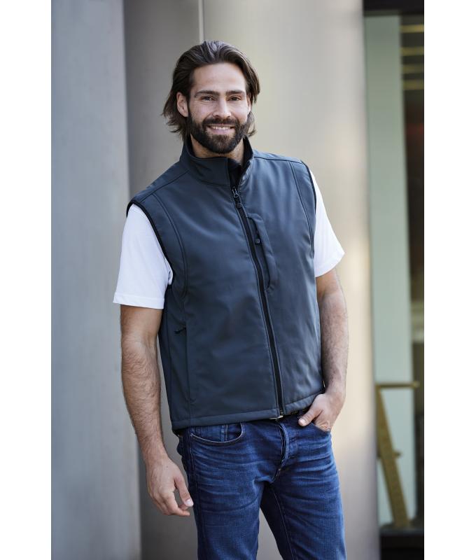 Men Men's Softshell Vest Red 7308