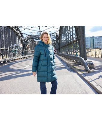 Damen Ladies' Winter Short Coat   GRS Smoky-green 11801