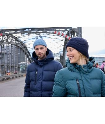 Femme Manteau court d’hiver femme   GRS Vert-fumé 11801