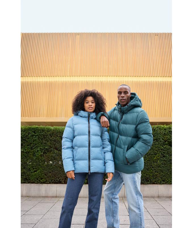 Homme Veste d’hiver homme GRS Bleu-laiteux 11804