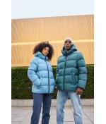 Homme Veste d’hiver homme GRS Vert-fumé 11804