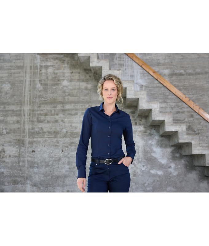 Ladies Ladies' Shirt - SLIM FIT - White 11818