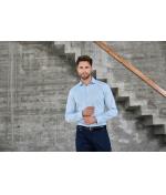 Homme Chemise – COUPE ETROITE Bleu-clair 11816