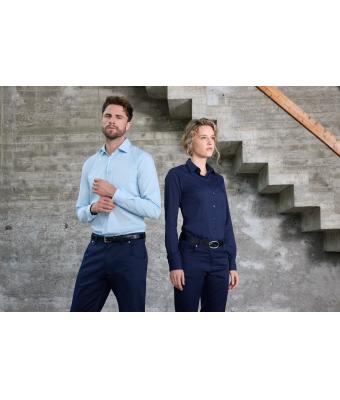 Men Men's Shirt - SLIM FIT - Navy 11816