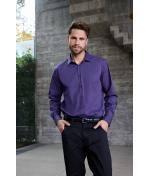 Herren Men's Shirt - MODERN FIT - Deep-purple 11817
