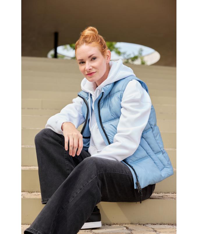 Ladies Ladies' Winter Vest GRS Milky-blue 11999
