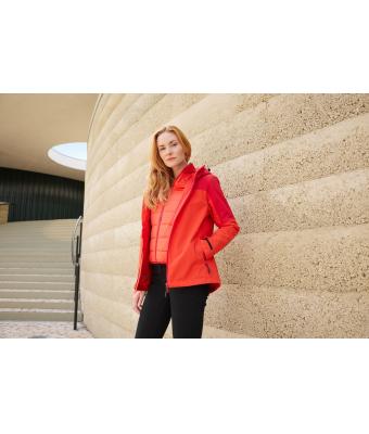 Femme Veste 3 en 1 pour femmes  GRS Orange-épicé/rouge 11997