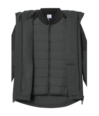 Femme Veste 3 en 1 pour femmes  GRS Orange-épicé/rouge 11997