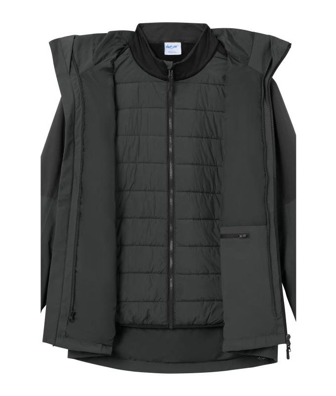 Men Men's 3-in-1 Jacket GRS Smoky-green/carbon 11998