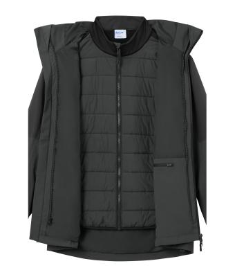 Homme Veste 3 en 1 pour hommes  GRS Vert-fumé/carbone 11998