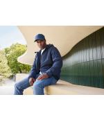 Men Men's Bomber Jacket GRS Navy 12010