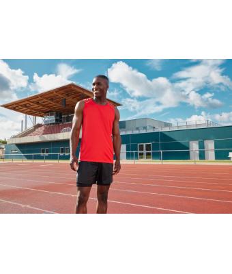 Homme Débardeur de course pour hommes  GRS Orange-épicé 12014