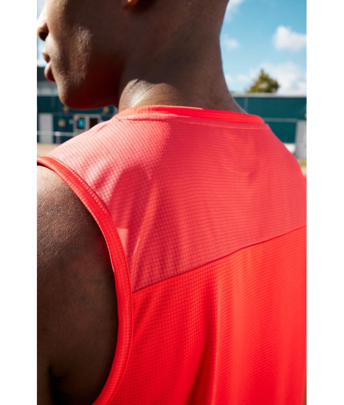 Herren Men's Running Tank GRS Peacock-blue 12014
